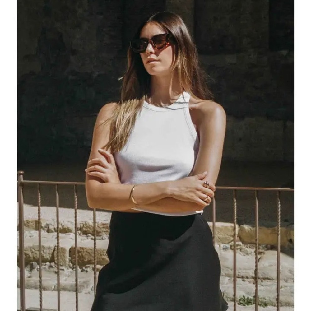 Merritt Charles Slip Skirt